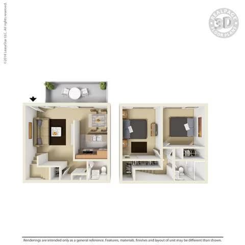 Plan 2D 341-1 floor plan