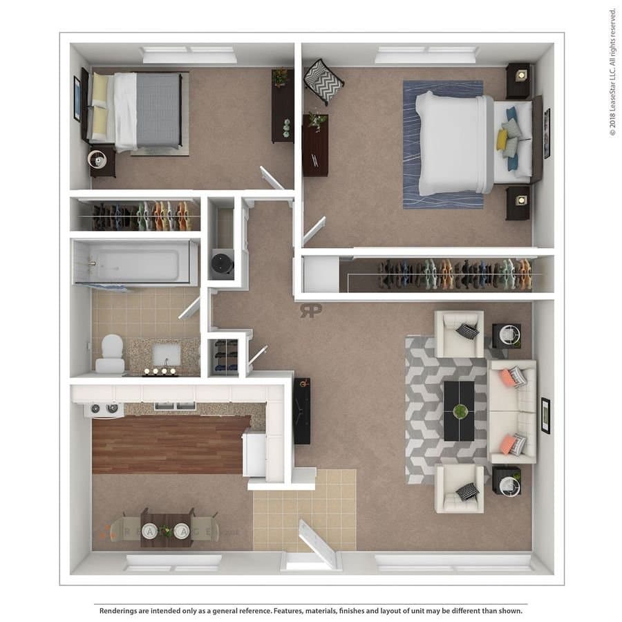 Plan B1 40 floor plan