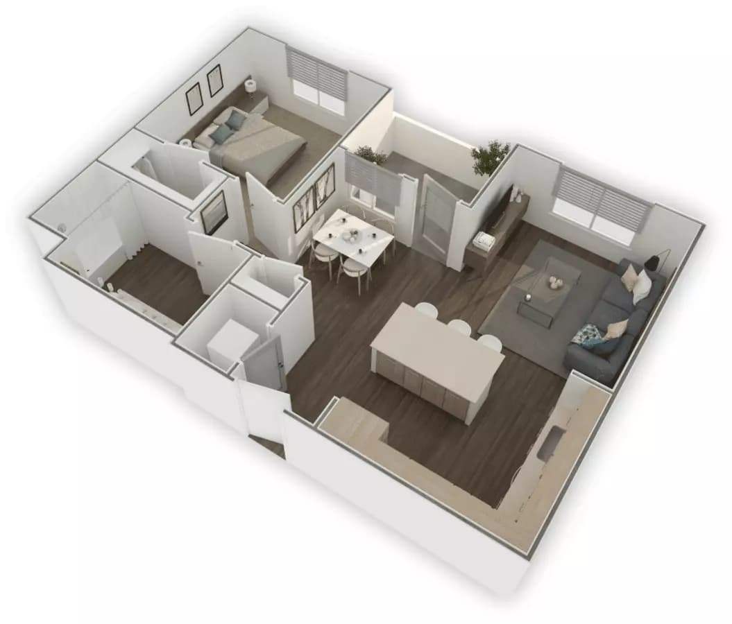 D 1-511 floor plan