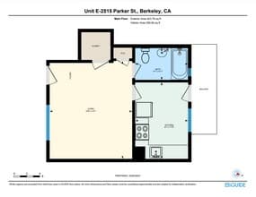 A1- Studio 1 Bath 2515-E floor plan