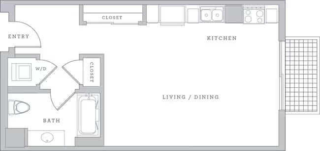 OSTUA B411 floor plan