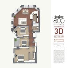 3D 407 floor plan