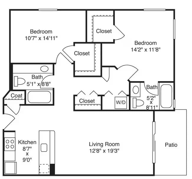 1000 002-302 floor plan