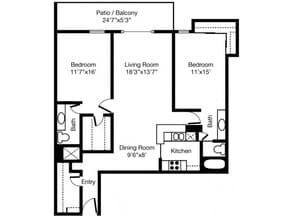 1002 00G-302 floor plan