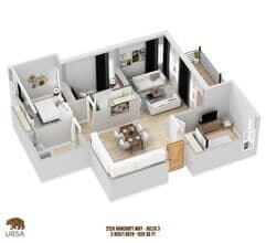 DELTA 3 610 floor plan