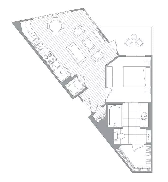 A7 Diridon West-514 floor plan