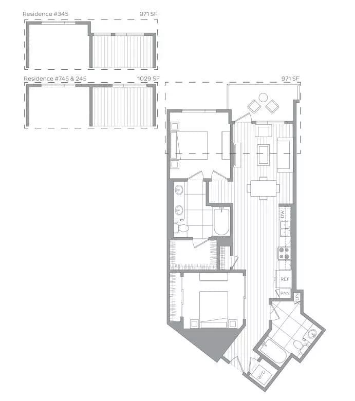 B1 Diridon West-545 floor plan