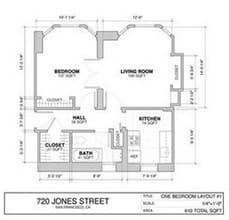 1 Bed, 1 Bath Model floor plan