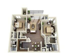 B1 Renovated 1611 floor plan