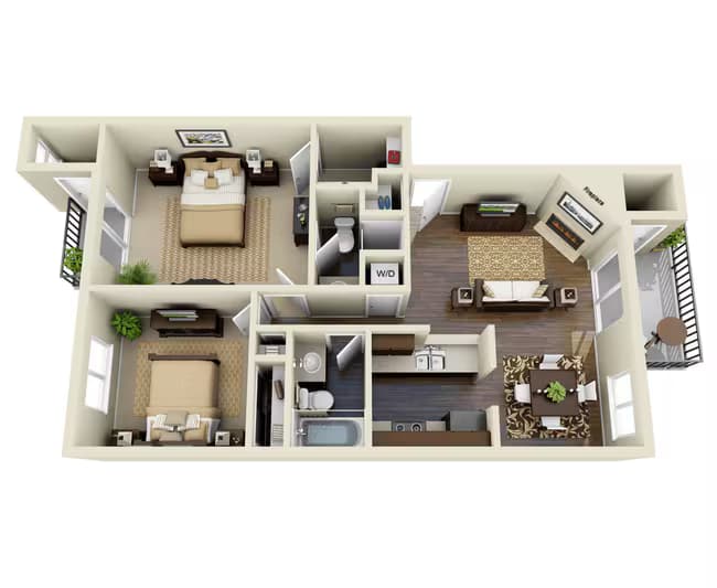 B2 2603 floor plan