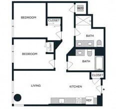 2J 438 floor plan