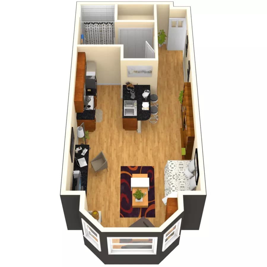 Unit 0224 0224 floor plan