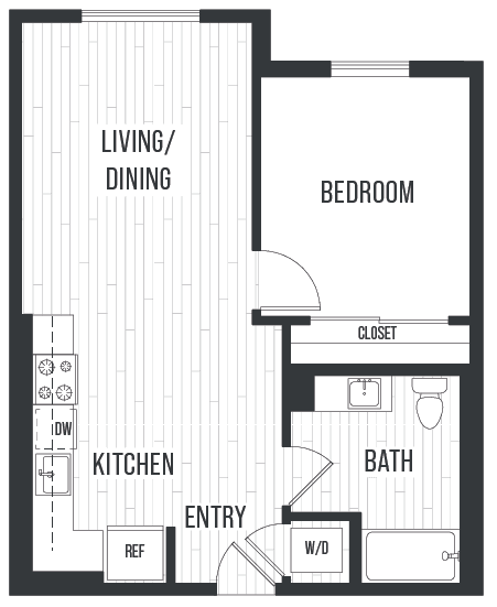 Plan 1A 1557 floor plan