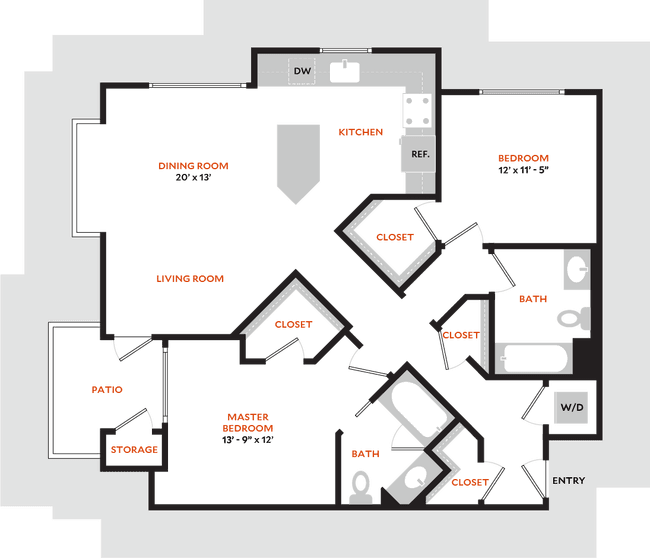 Plan 2I 205 floor plan