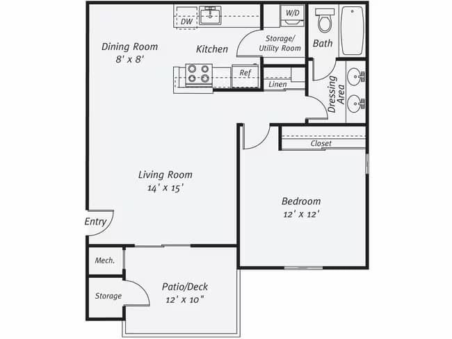 A1 00N-603 floor plan