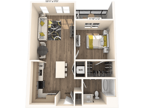 A1-FinishII-763sf 00D-1122 floor plan