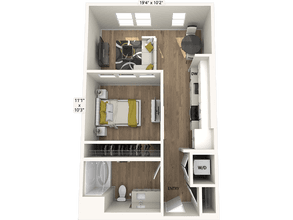 S1-FinishI-624sf 00A-2088 floor plan