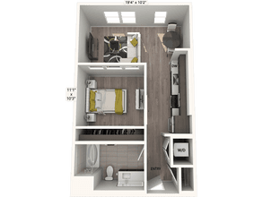 S1S-Signature-624sf 00B-5063 floor plan