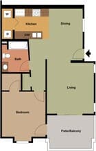 A1 Model for Upcoming Units floor plan