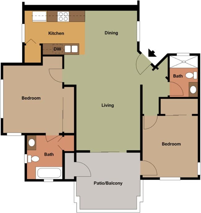 B1 * 6 Weeks Free floor plan