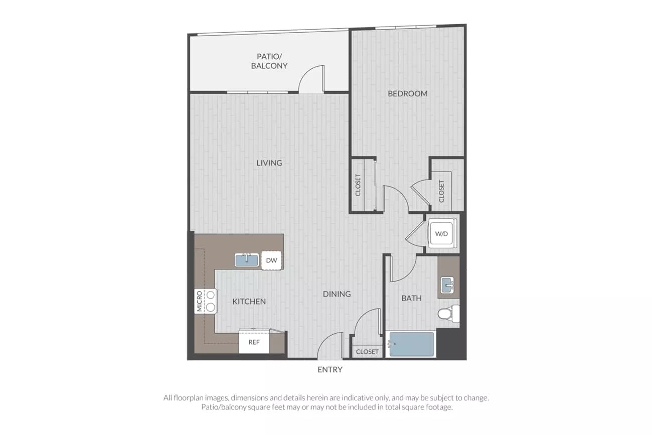 Plan 1A A212 floor plan