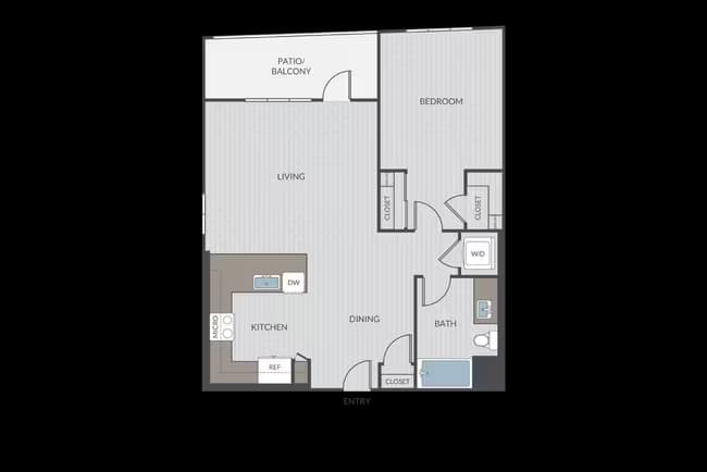 Plan 1A C107 floor plan
