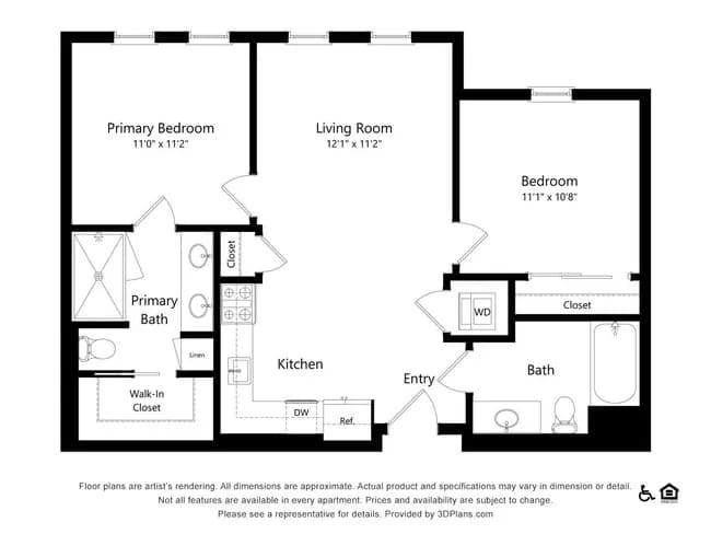 2A-2 1565 floor plan