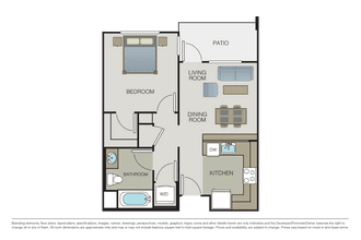 Plan 1A 317 floor plan