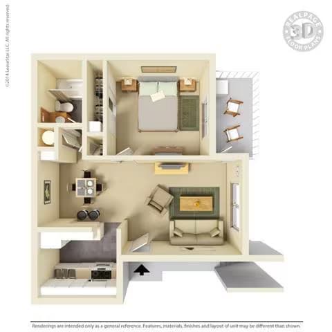 Unit 126 126 floor plan