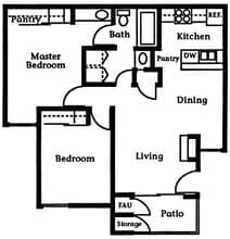 Plan B floor plan