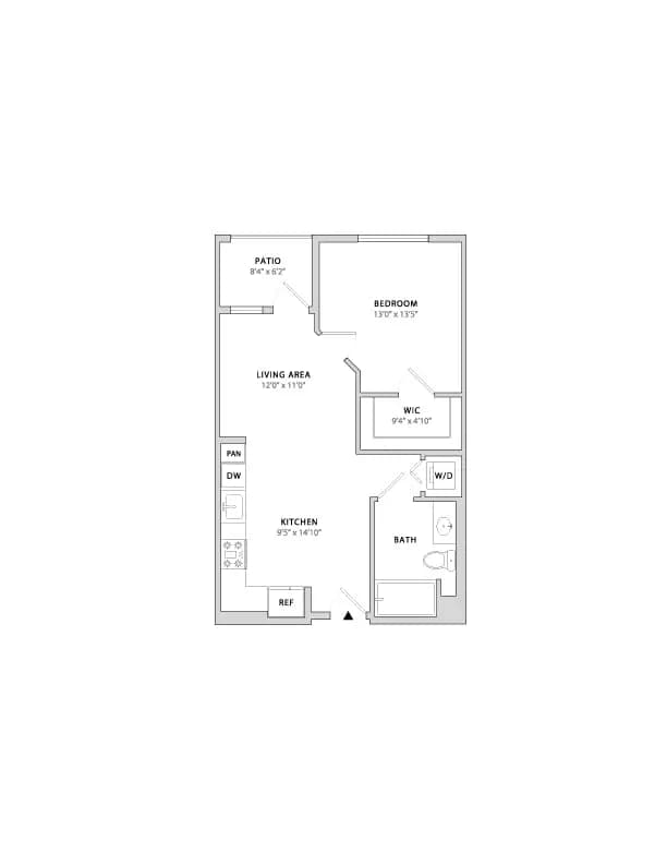 A3.1 Building 1676-803 floor plan