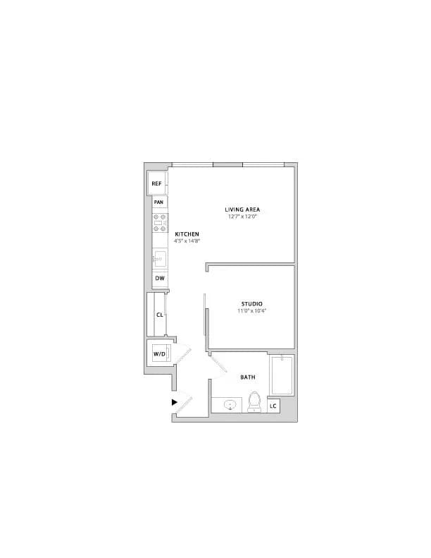 A1 - JR Building 1776-118 floor plan