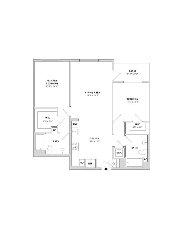 B4.1 - R Building 1776-625 floor plan