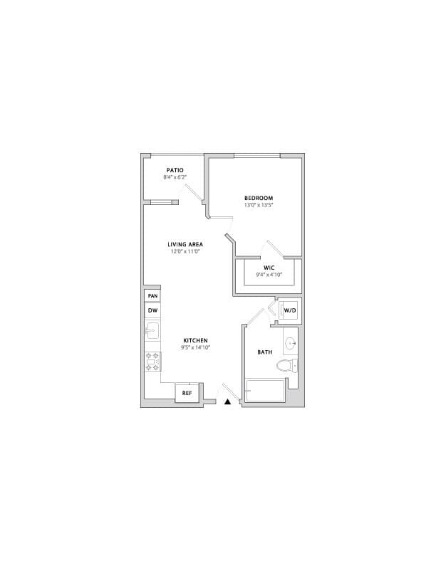 A3.1 Building 1676-510 floor plan