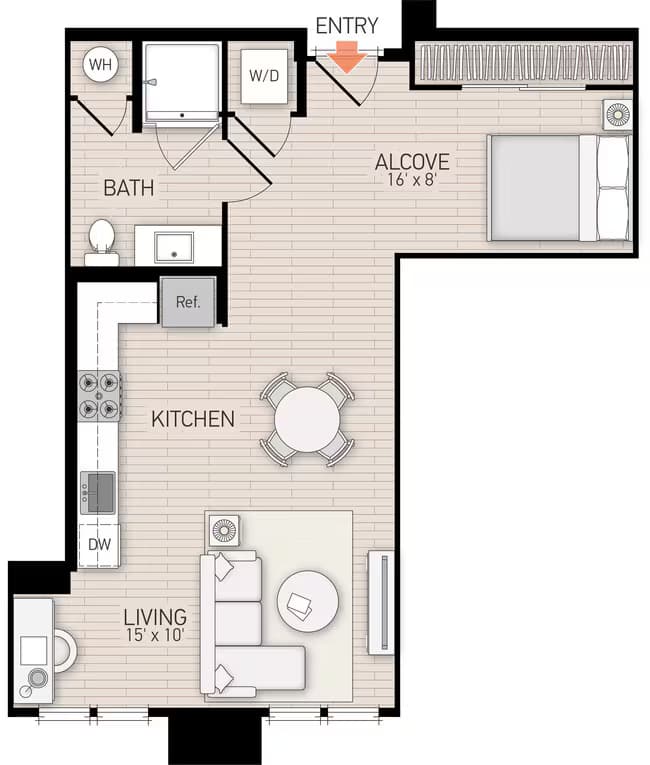 River View V Plan 105 121 floor plan