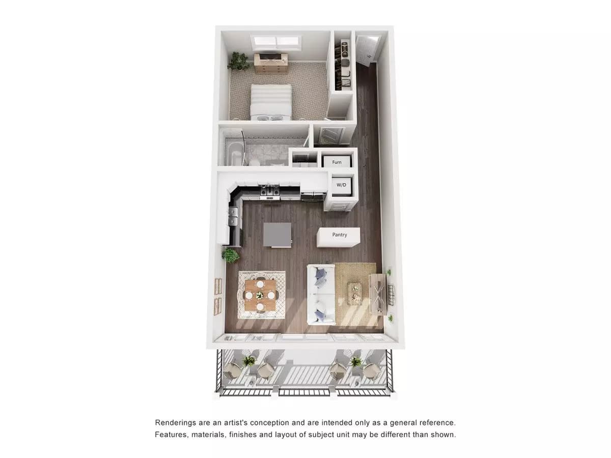 A1 floor plan