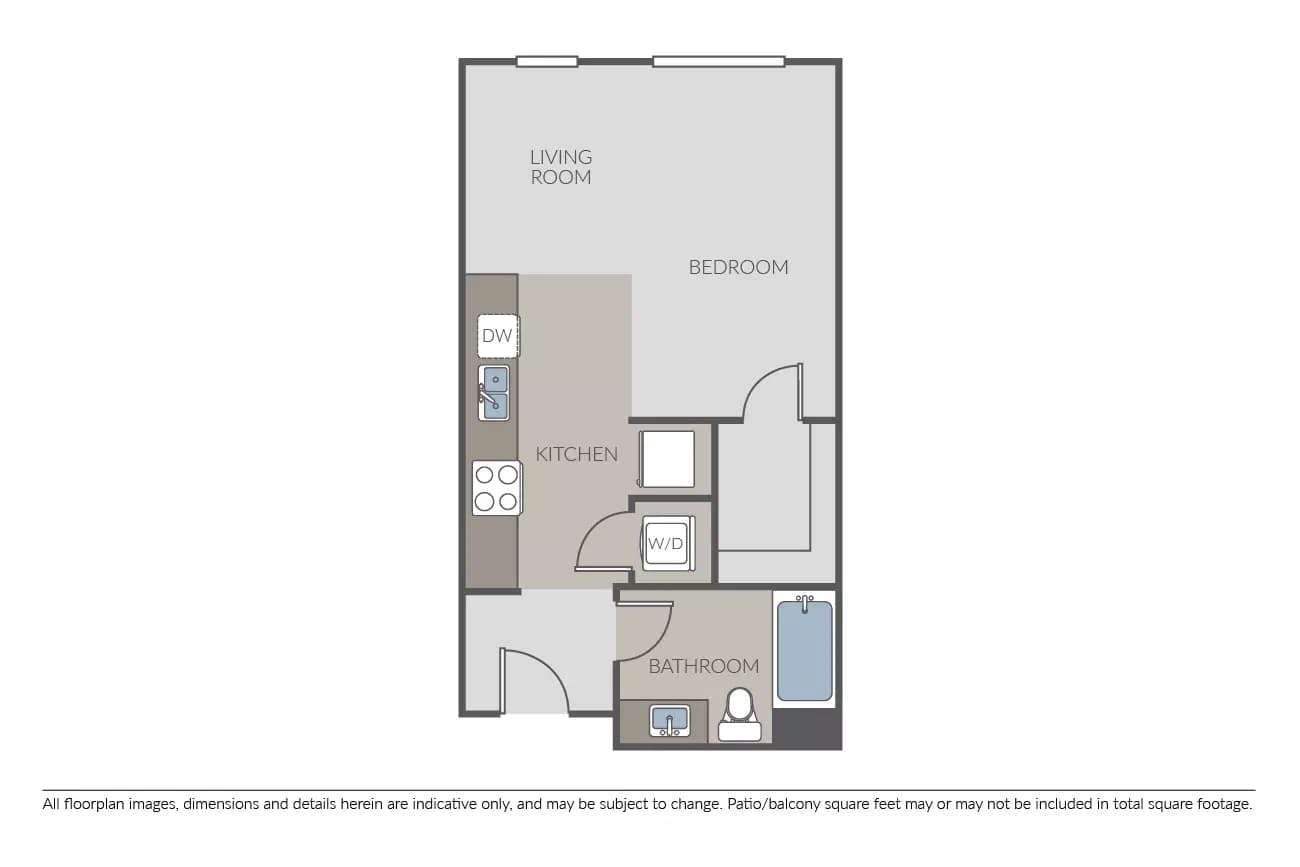 Unit 503 548 floor plan
