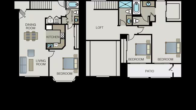 3 Beds • 3 Bath
3D Tour 4211 floor plan