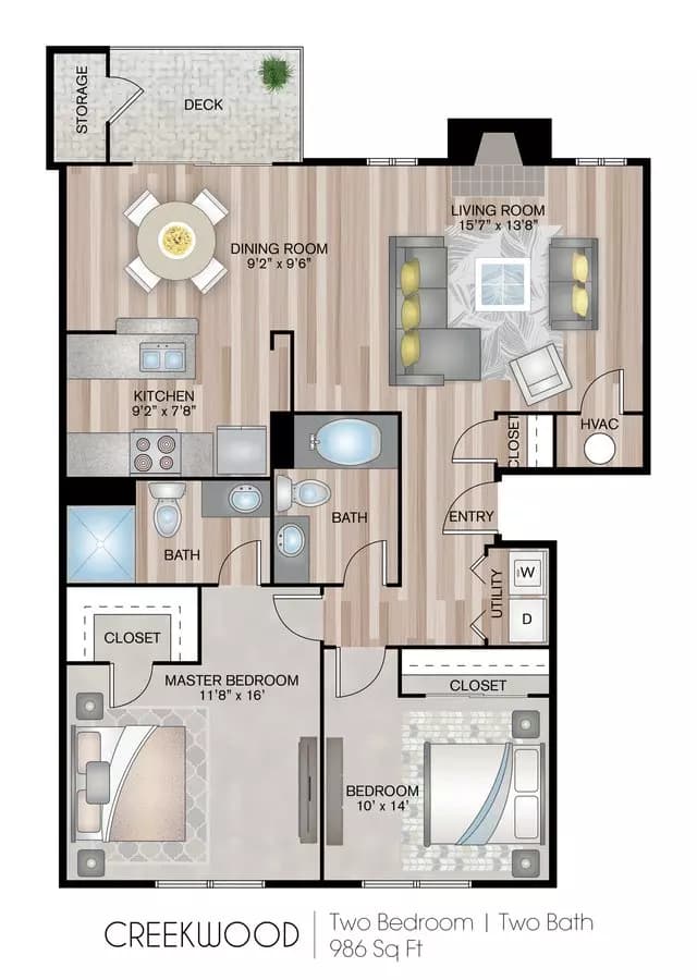 Creekwood 01-162 floor plan