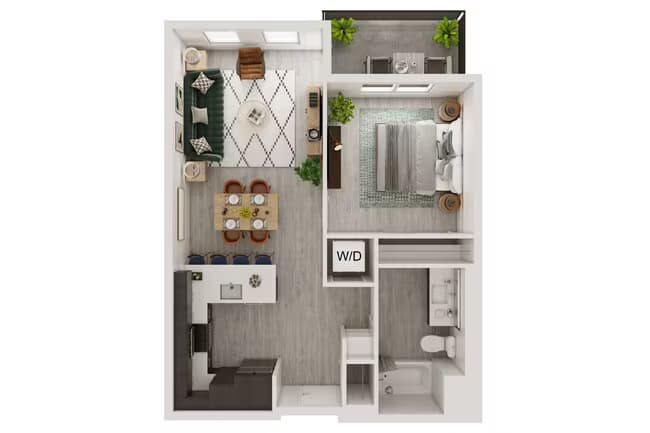 Oak - PH 319 floor plan
