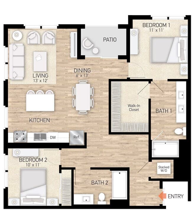 Plan 69 307 floor plan