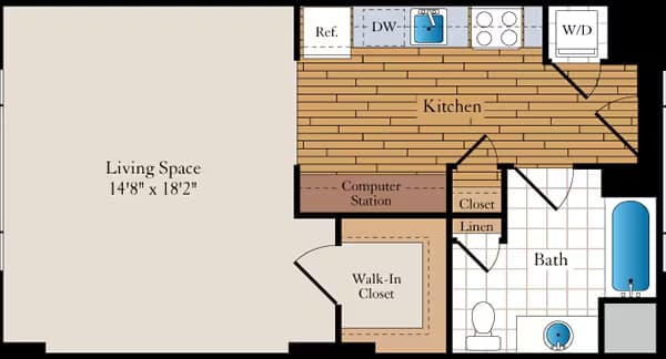 The Amsterdam 0705 floor plan