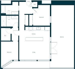 B9 443 floor plan