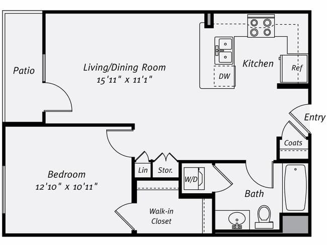 AF2 34-271 floor plan
