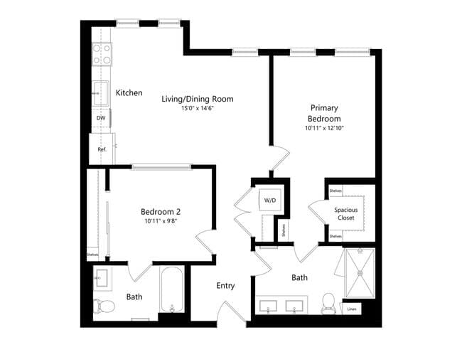 B1 A-A716 floor plan