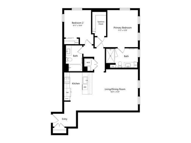 B6 B-B434 floor plan