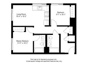 B6 414 floor plan