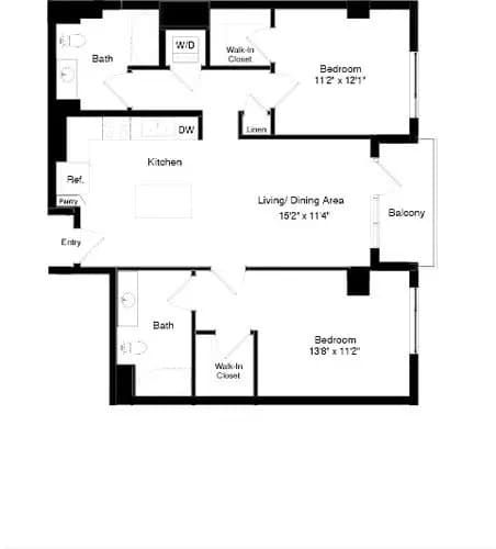 Tower B1 T-0501 floor plan