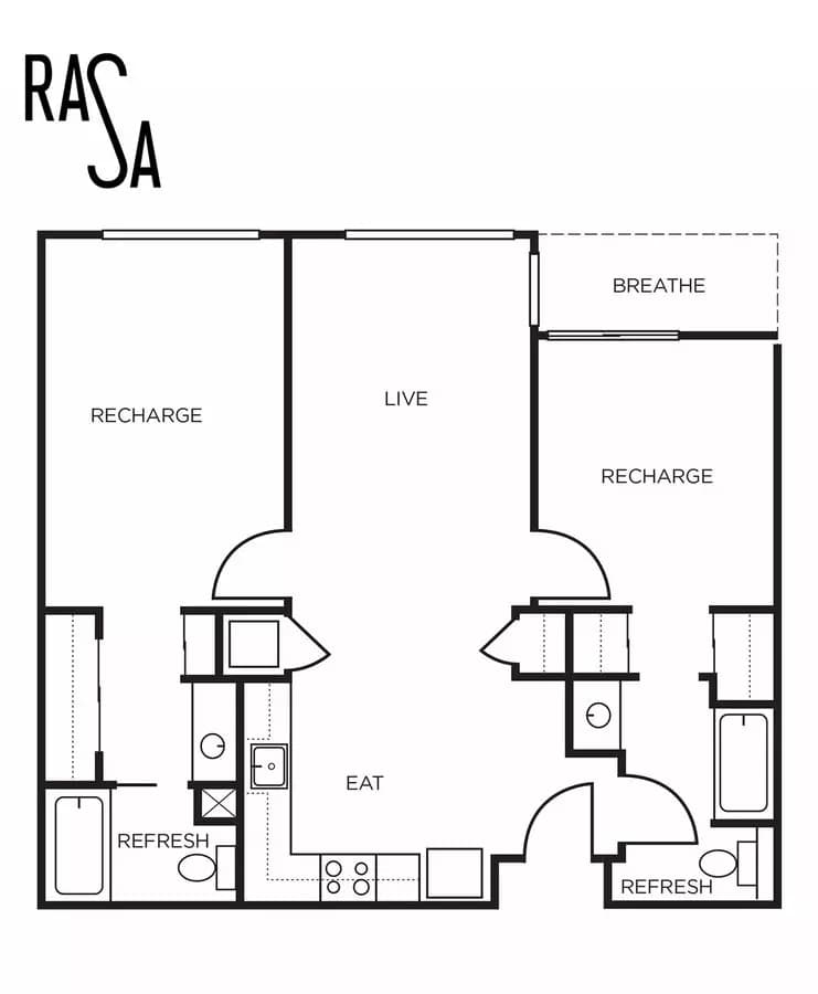 2A 1-208 floor plan
