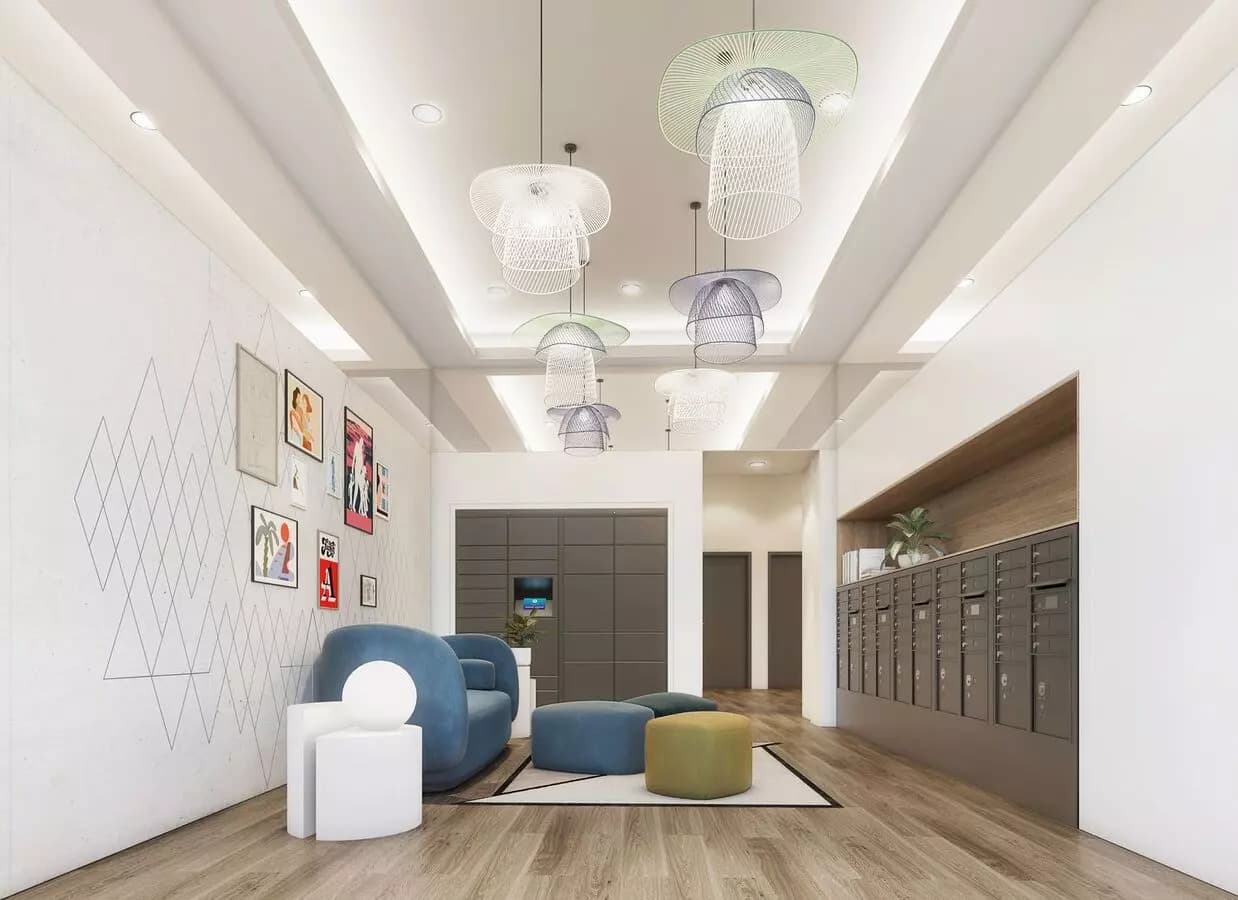 Studio • 1 Bath 405A floor plan
